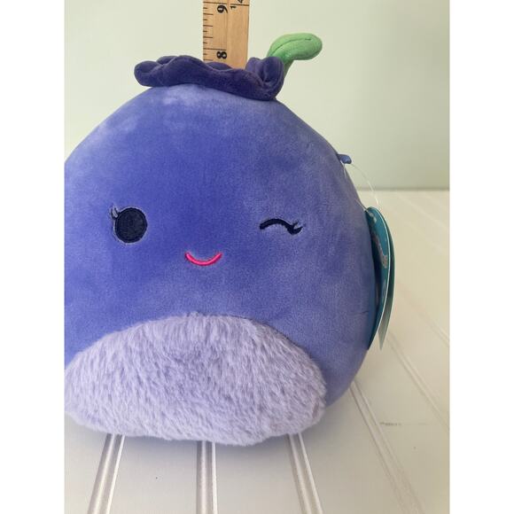 NWT Squishmallow BLUBY Bluberry Fruit Plush Stuffed Animal Toy 8" NEW - Picture 6 of 7